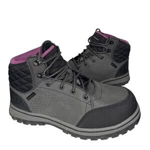 Skechers Composite Toe Waterproof Work Boots Women US 9 Trail Sole 2022
